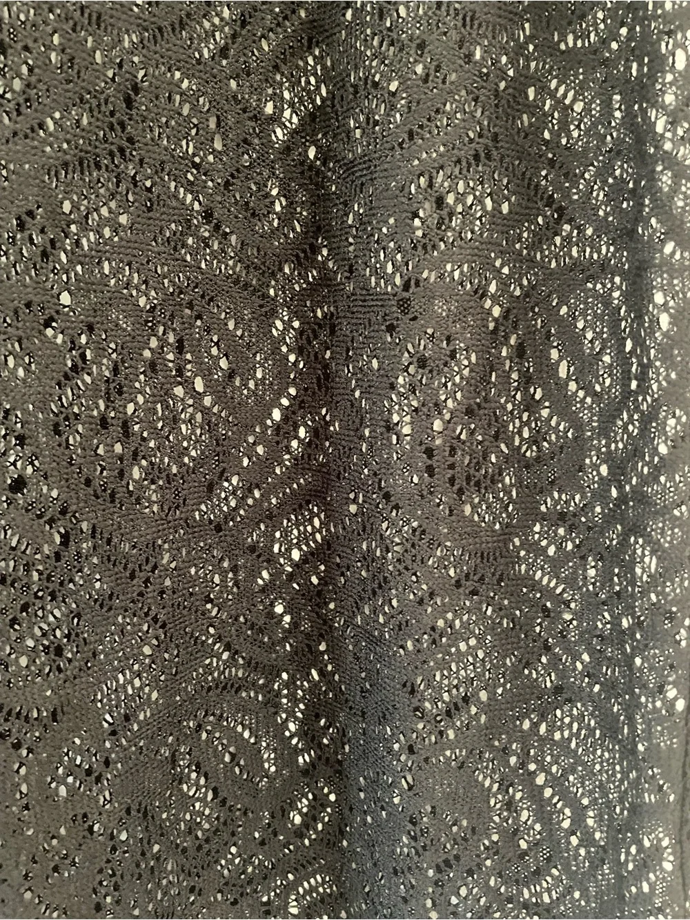 NEW Lace Wide-Leg Pants Swim Cover Black Women’s Medium